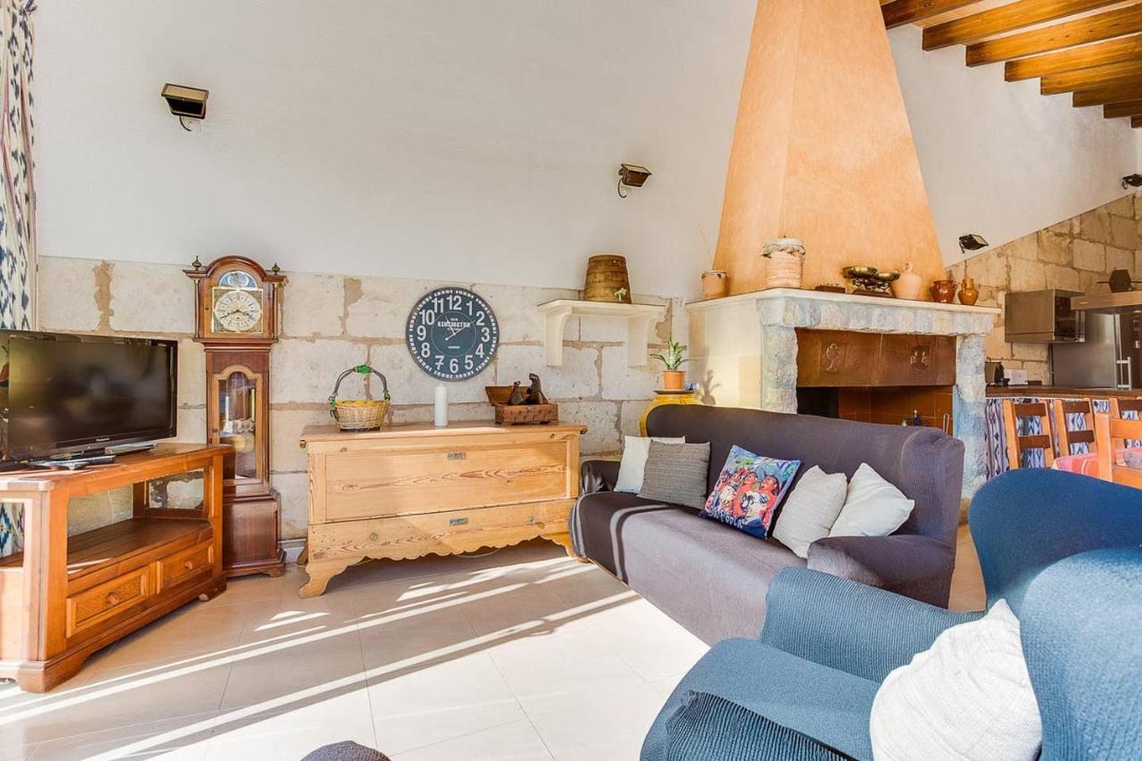 Villa Ca Na Pessina,Con Piscina Privada Sa Pobla Exterior foto