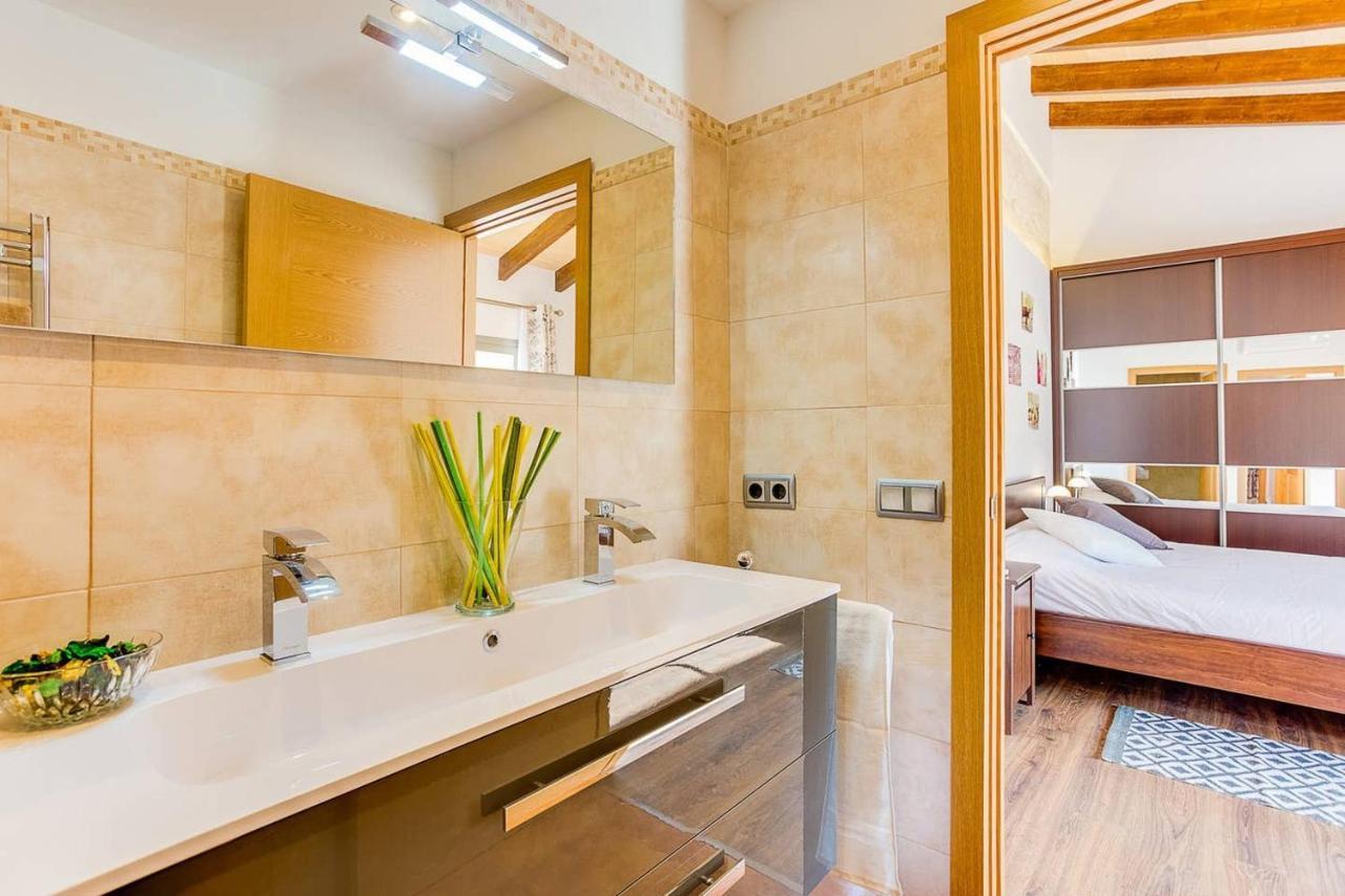 Villa Ca Na Pessina,Con Piscina Privada Sa Pobla Exterior foto