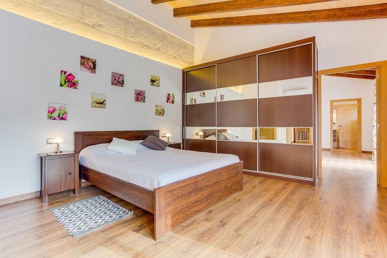 Villa Ca Na Pessina,Con Piscina Privada Sa Pobla Exterior foto